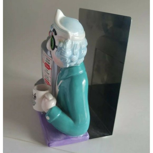 Vintage Maxine's Crabby Kitchen Napkin Holder By J Wagner Excellent Cond - Picture 5 of 6